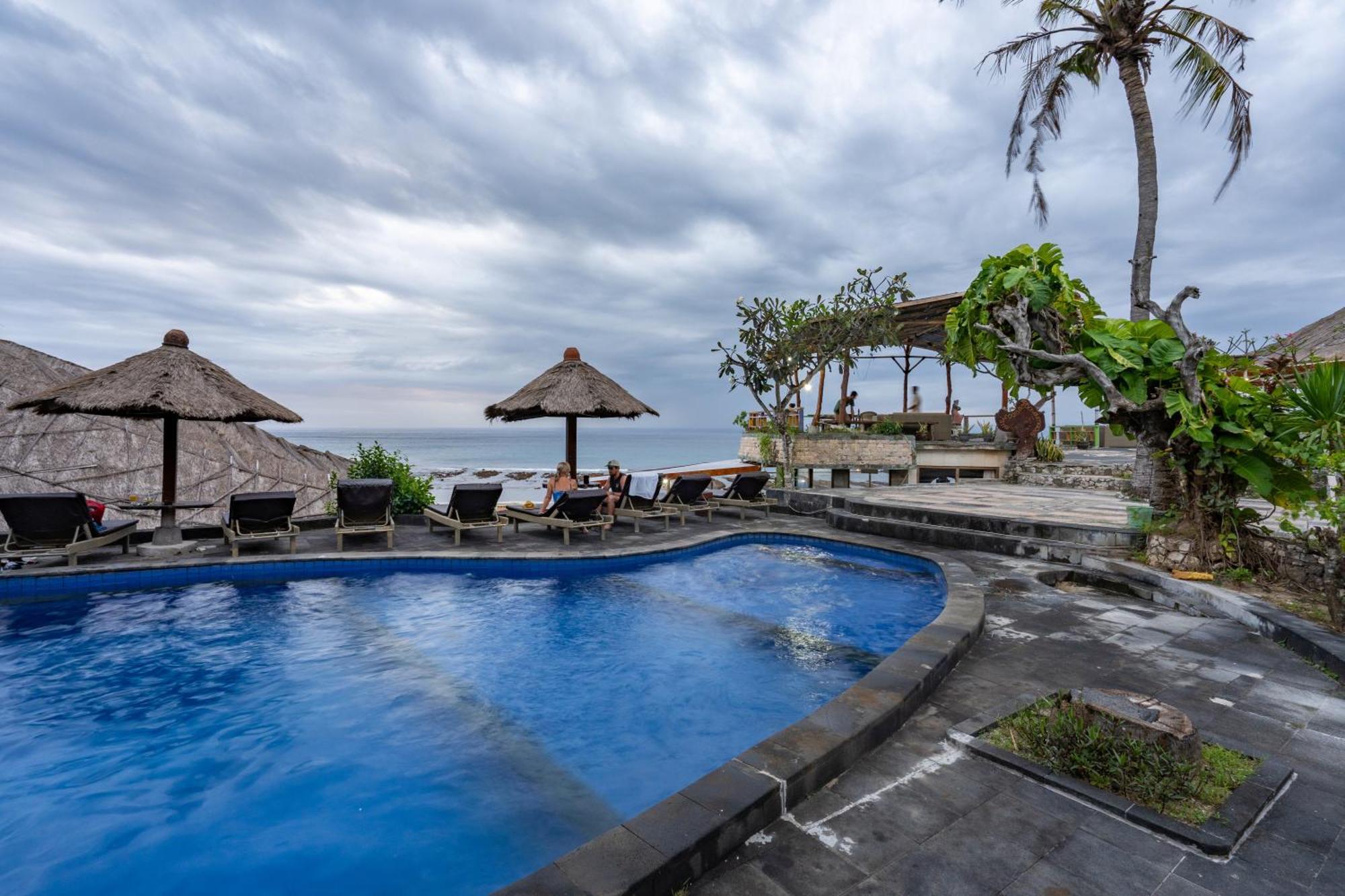 Mushroom Beach Bungalows Lembongan Exterior foto