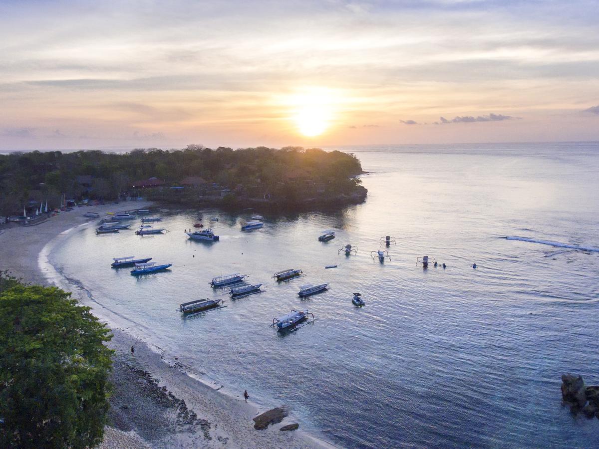 Mushroom Beach Bungalows Lembongan Exterior foto