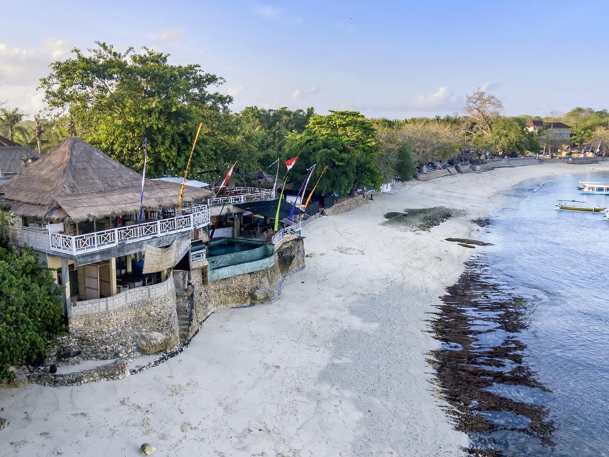 Mushroom Beach Bungalows Lembongan Exterior foto
